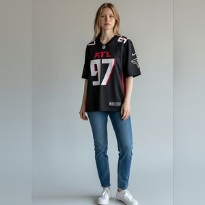 Atlanta Falcons Black Jersey Grady Jarrett